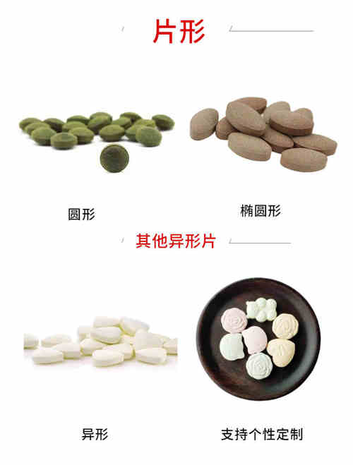 食品片劑OEM貼牌廠(chǎng)家產(chǎn)品結(jié)構(gòu)-德州健之源